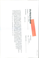 1995 CAMPAIGN ANIMAL AID AGAINST WARFARE EXPERIMENTS ANIM BRIAN SMITH - Vintage Photograph