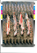 1995 AUSTRIA CELEBRATES ITS NATIONAL DAY OCTOB ROBERT JAEGER WRITER ARMY SECOND - Vintage Photograph