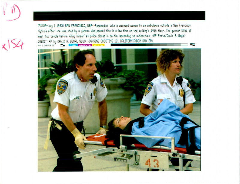 1993 GIAN LUIGI FERRI OPENED FIRE LAW FIRM NIA ERO USA PUBLISHED DAVID - Vintage Photograph