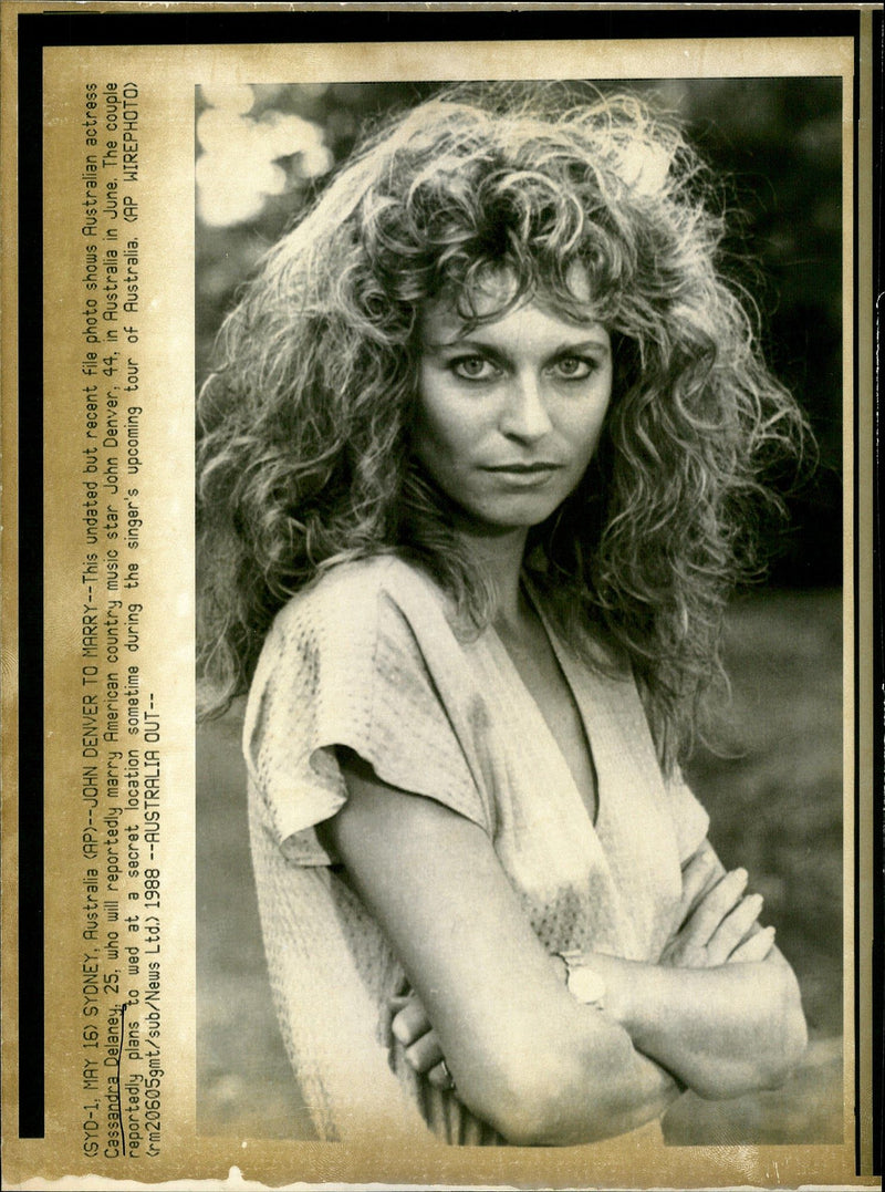 Delaney Cassandra - Vintage Photograph