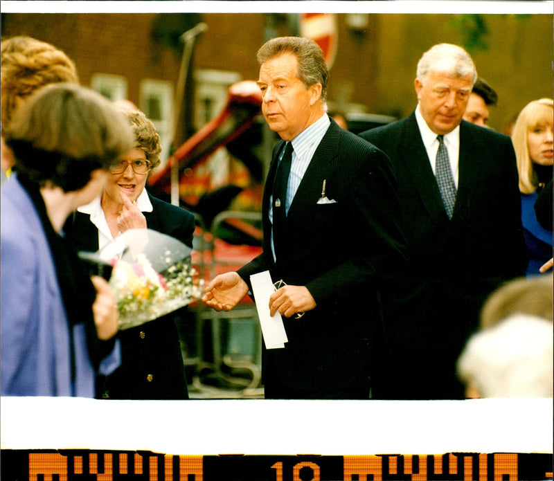 Police Commissioner Sir Peter Imbert with Lady Imbert - Vintage Photograph