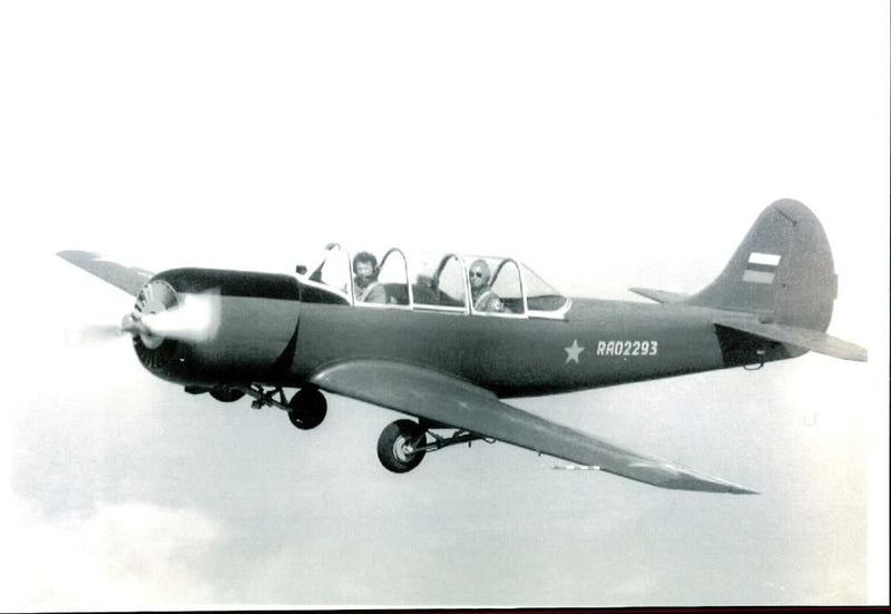 Aircraft Yak 52 - Vintage Photograph