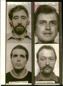 KIM THOS BUCKLEY ROBERT JAMES DELBOS DAVIS EMANUEL JEFFREY ROBER BACH - Vintage Photograph