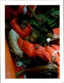 1994 THE NUMBER HAITIANS ATTEMPTING HAMILTON TITLE WRITER COUNTRY BECAME - Vintage Photograph