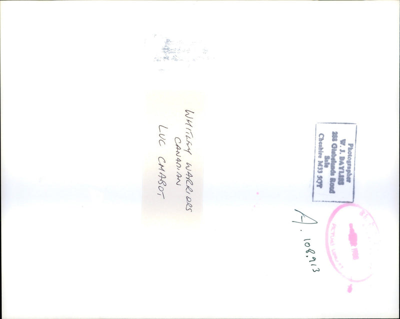 - RAVEL 9
Photographer W. J. DAYLISS 288 Olabelenda Road Sale Cheshire M33 SOT 1 - Vintage Photograph
