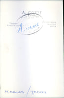 Hywel Davies - Vintage Photograph