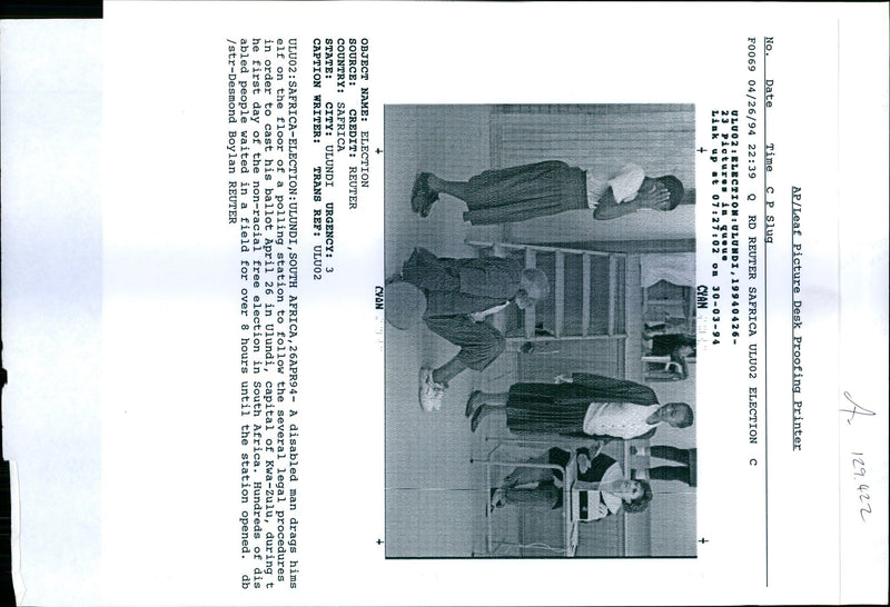 WRITER CAPITAL COUNTRY - Vintage Photograph