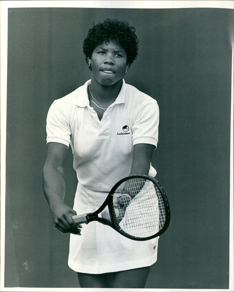 LM McNeil (USA) at Wimbledon - Vintage Photograph