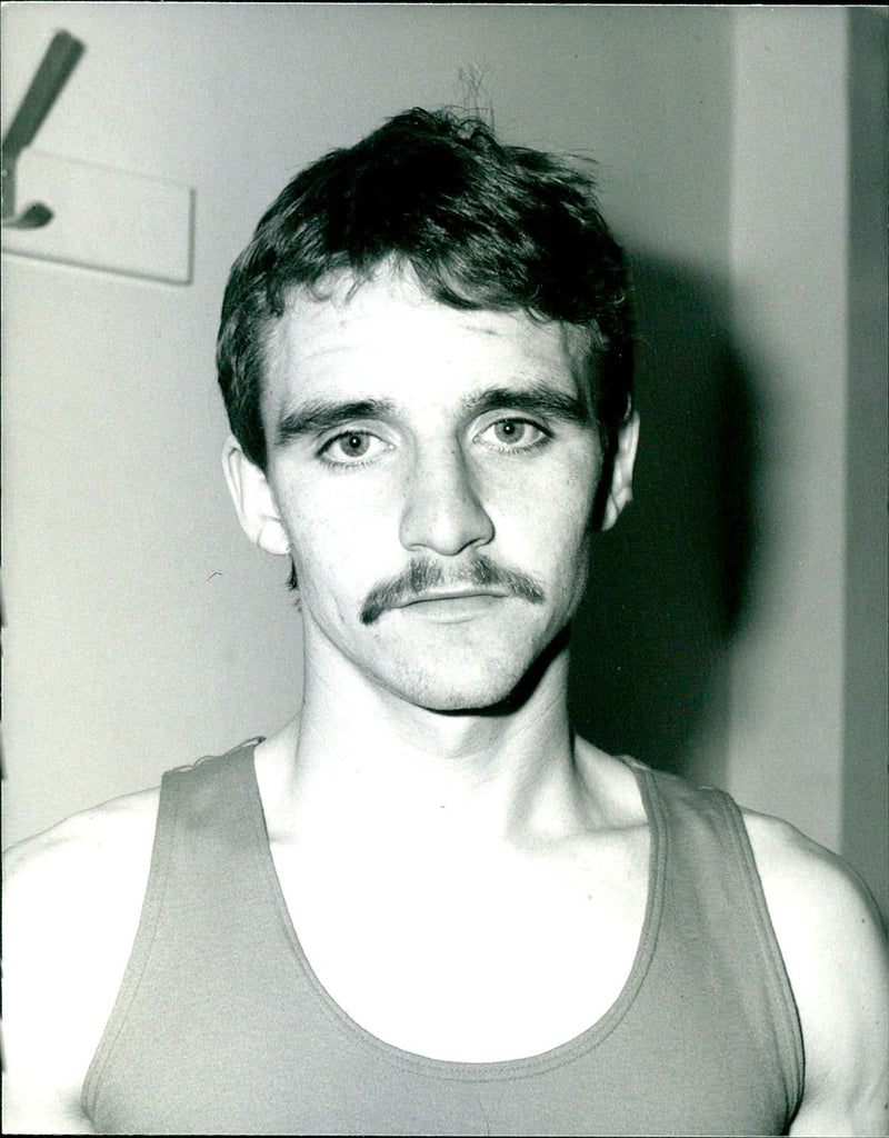 1985 DEAN LYNCH MEMBER THE CHASE AMATEUR BOXING CLU UNIVERSAL PRESS BOXER - Vintage Photograph