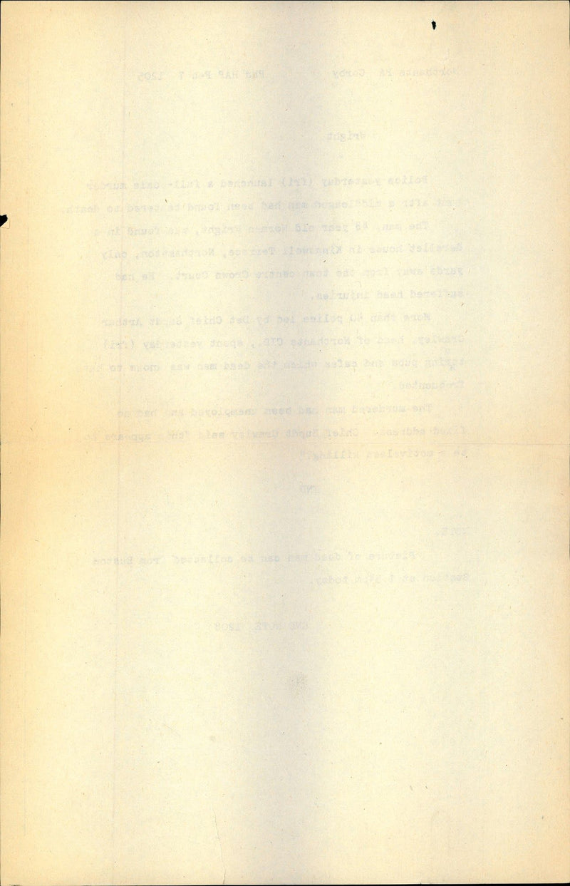 Murdered and Missing 1975 - Vintage Photograph