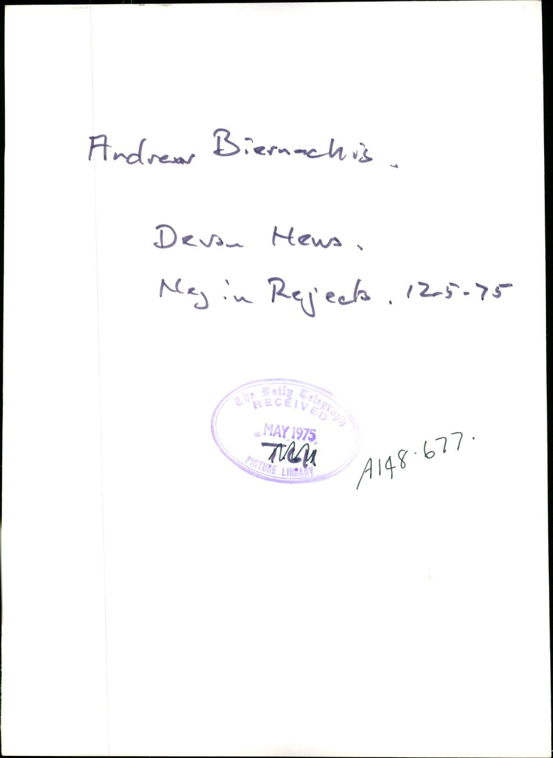 Murdered and Missing 1975 - Vintage Photograph