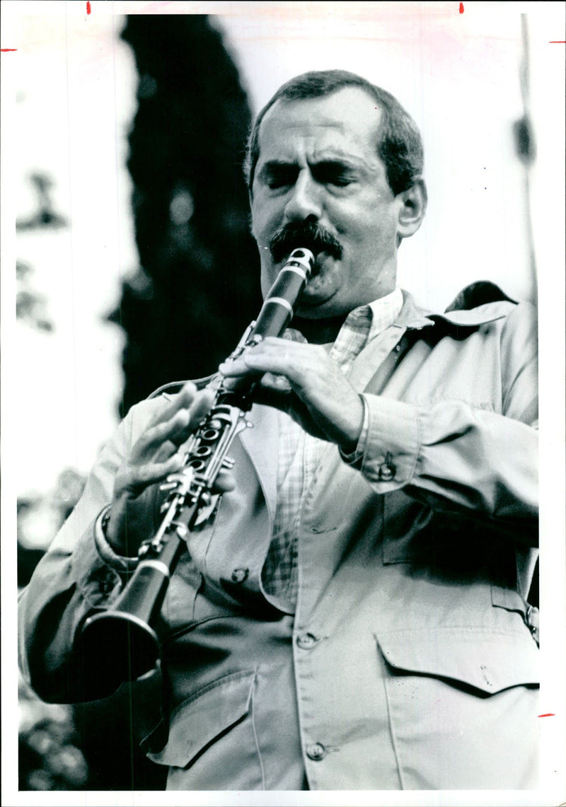 Kenny Davern of the World's Greatest Jazz Band - Vintage Photograph
