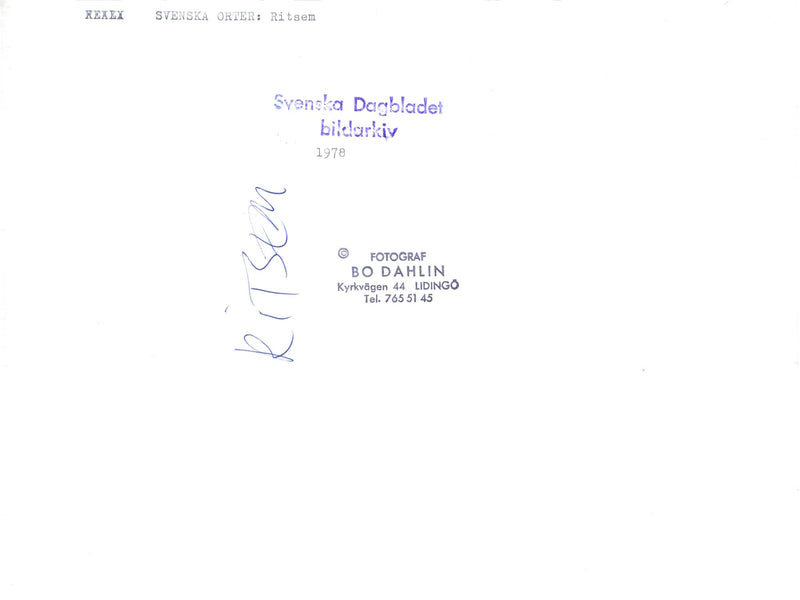 Cave in Ritsem - Vintage Photograph