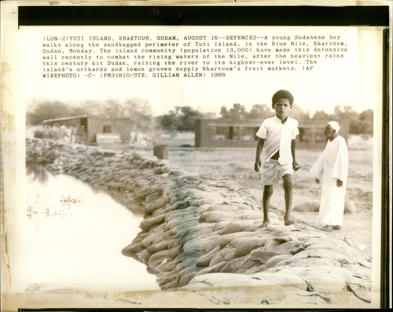 A young Sudanese boy - Vintage Photograph