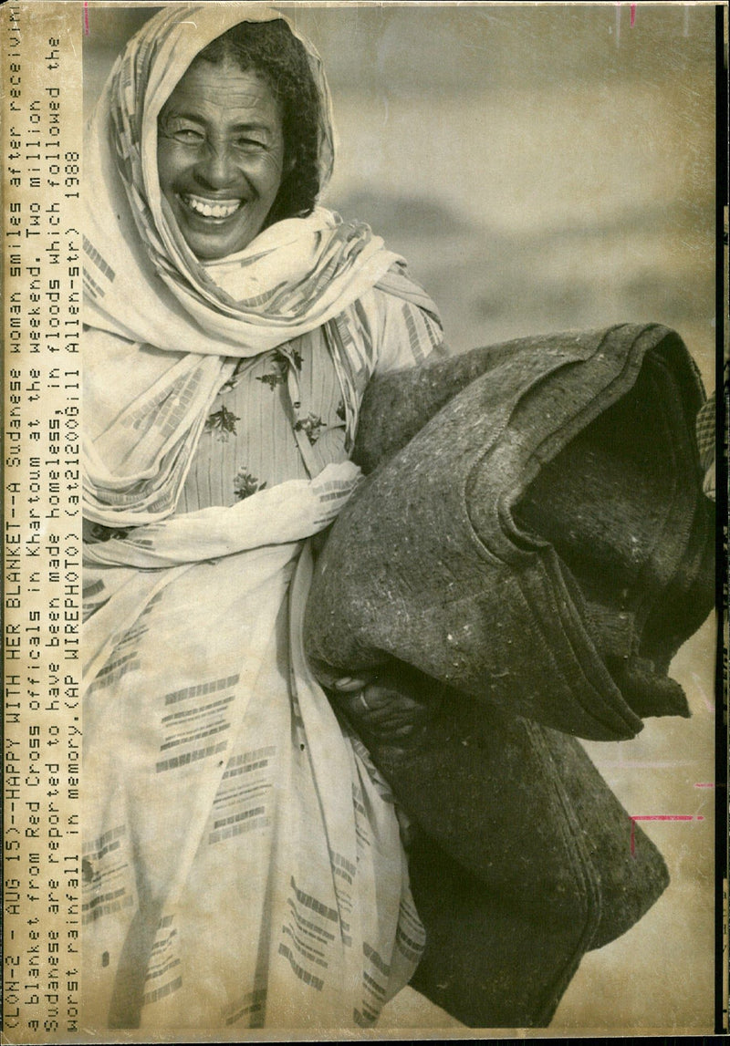 Sudanese woman - Vintage Photograph