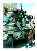 War in Yemen - Vintage Photograph