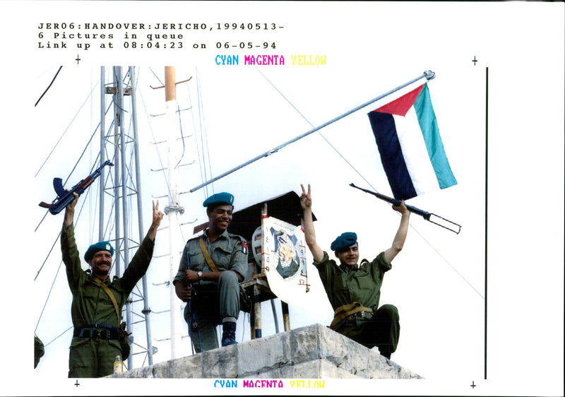 Gaza-Jericho Deal - Vintage Photograph