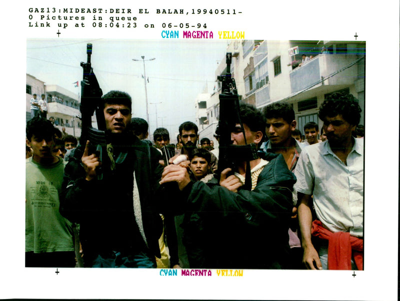 Gaza-Jericho Deal - Vintage Photograph