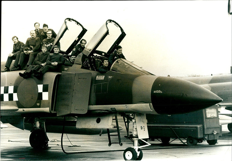 Royal Air Force Scotland Bases - Vintage Photograph