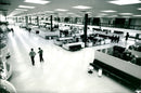 1977 TERMINAL ONE HEATHROW DESERTED YESTERDAY BECAUSE THE CONTINUED BRITISH - Vintage Photograph