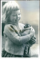 Clare Eden and Twinkle. - Vintage Photograph