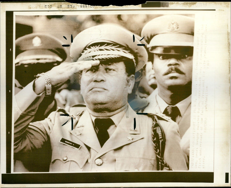 1987 HUNDREDS THE CULTS PRIESTS HAVE BEEN MURDERED HAITIS PRESIDENT - Vintage Photograph