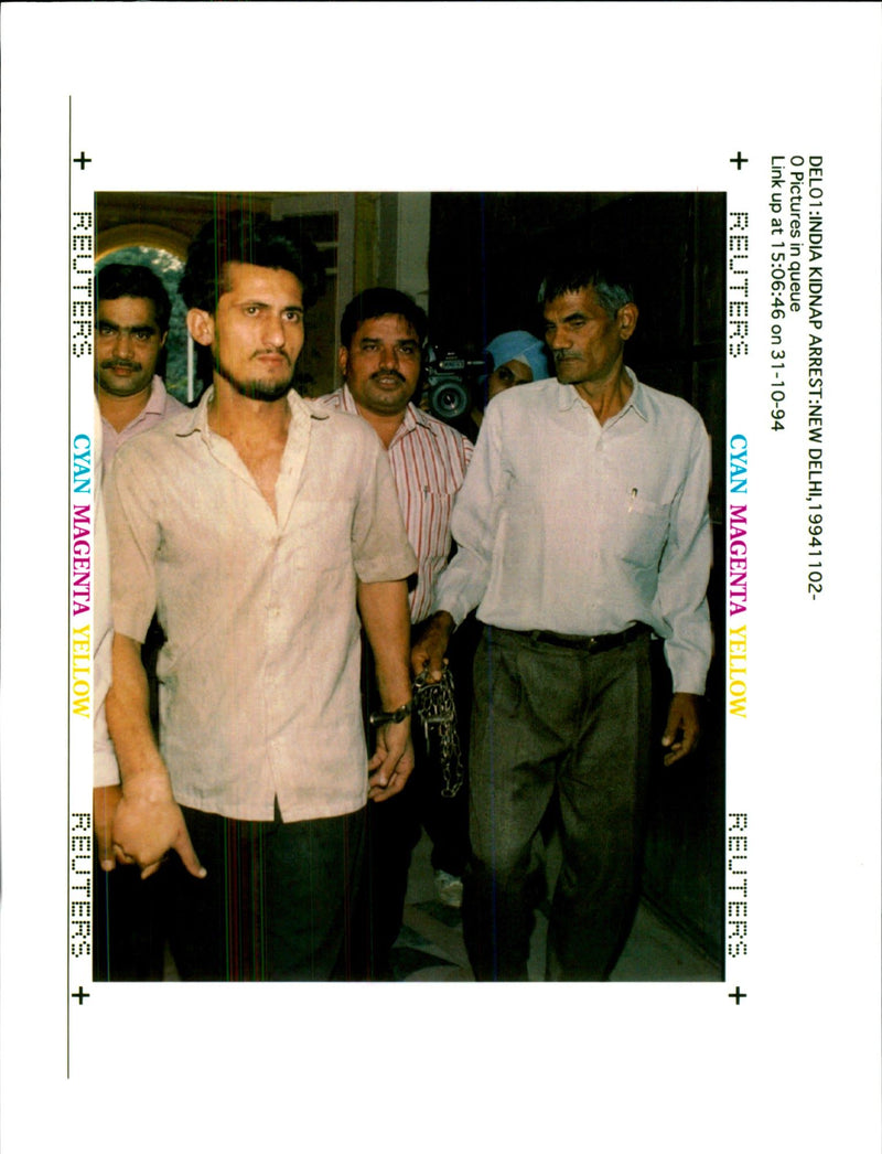 1994 THREE BRITISH SUNIL MALHOTRA MOHAMMED NAZIR KHAN PAUL WRITER CAPITAL - Vintage Photograph
