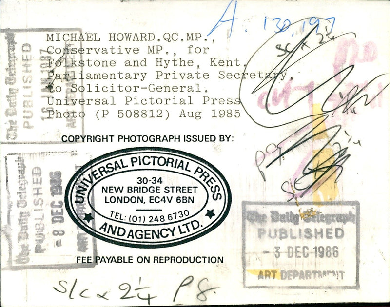 Michael Howard - Vintage Photograph