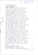 Suzi Quatro - Vintage Photograph