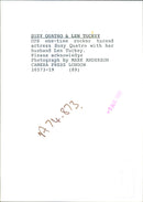 Suzi Quatro and Len Tuckey - Vintage Photograph