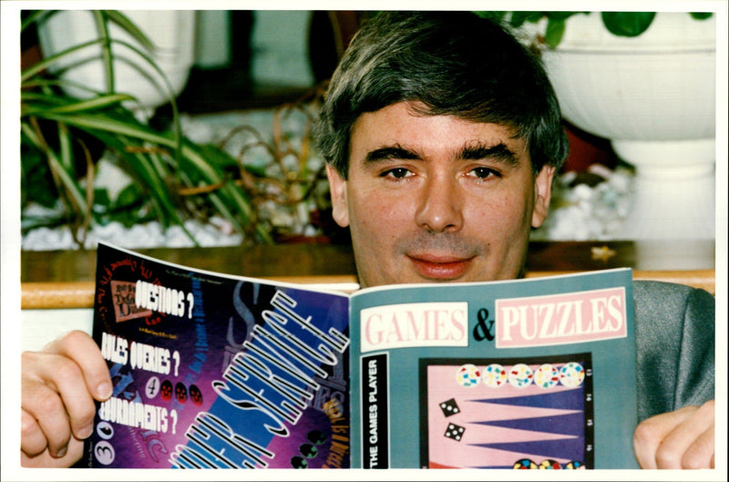 1995 NUESTOS GAMES PUZZLES OUBLE DURES WURM TONY PRIME PAUL PUBLISHED PLAYER - Vintage Photograph