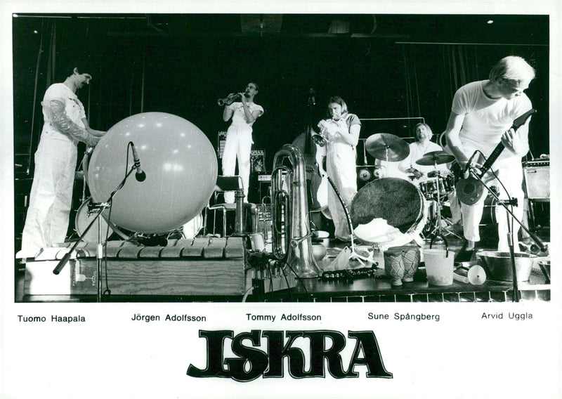 Iskra, music group - Vintage Photograph