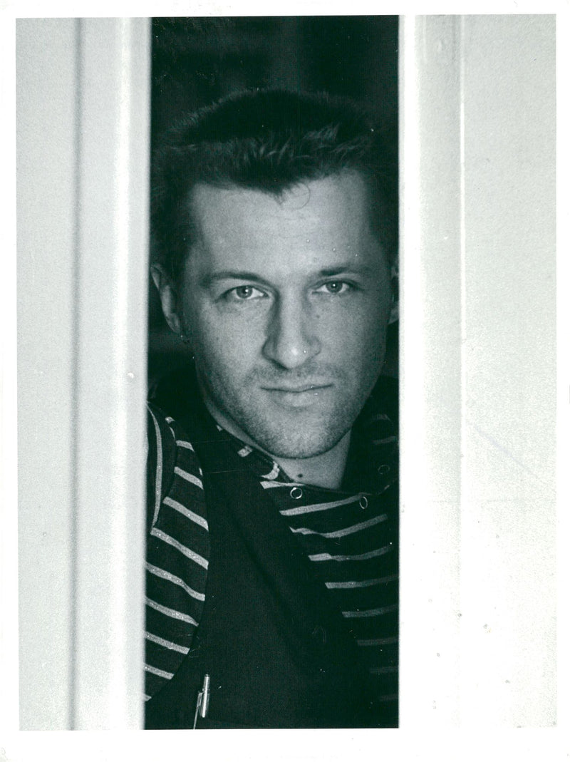 Konny Isgren, poet - Vintage Photograph