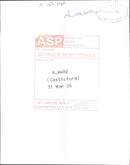 Kevin Ward - Vintage Photograph