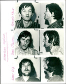 Lt-Col John Stevenson trial. Charged with murder: Barry Reid, Sean O'Connail and Raymond Kane - Vintage Photograph