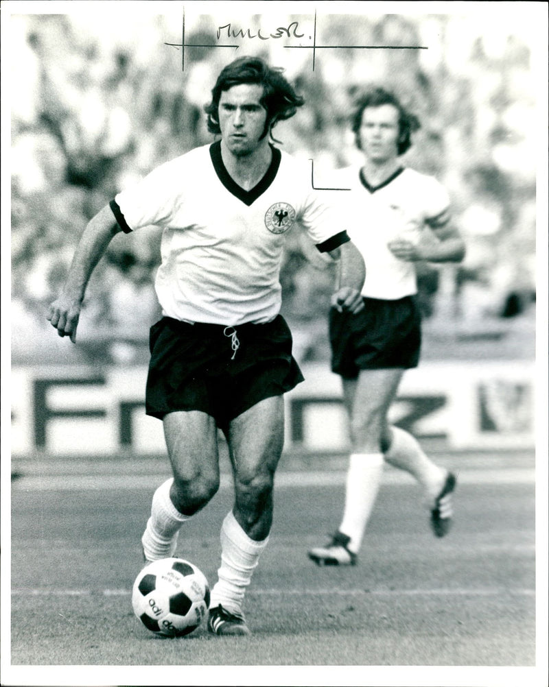 Footballer Muller Gerhard - Vintage Photograph