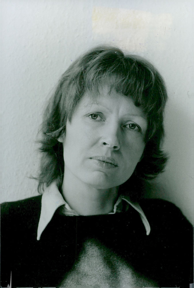 Marie-Louise Janssen Jurreit, writer, West Germany - Vintage Photograph