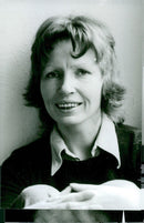 Marie-Louise Janssen Jurreit, writer, West Germany - Vintage Photograph