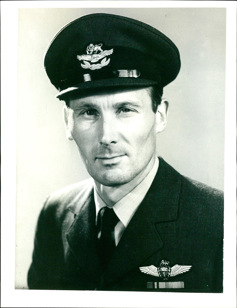 Air Vice Marshal Hugh Slatter - Vintage Photograph