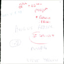 English cricketer Angus Fraser in bowling action - Vintage Photograph