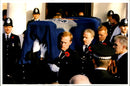 FUNERAL MURDERED PATRICK DUNNE TOOK PLACE PHILIP HOLLIS POLICE - Vintage Photograph