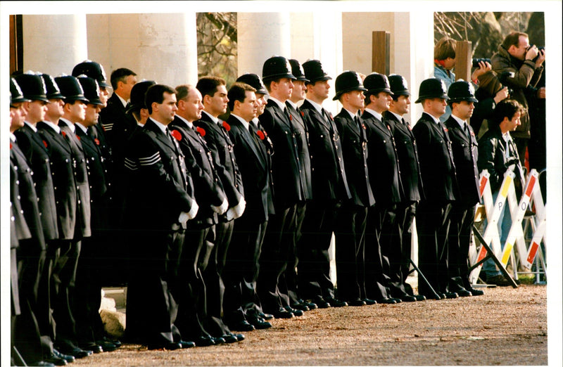 1993 FUNERAL MURDERED PATRICK DUNNE TOOK PLACE CLAPHAM STEPHEN LOCK - Vintage Photograph