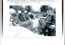 U.N. peace-keeping soldiers - Vintage Photograph