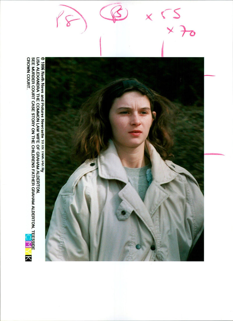 1972 LISA ALEXANDRA THE COMMON LAW WIFE GRAHAM ALDERTON SEE MURDER PUBLISHED - Vintage Photograph