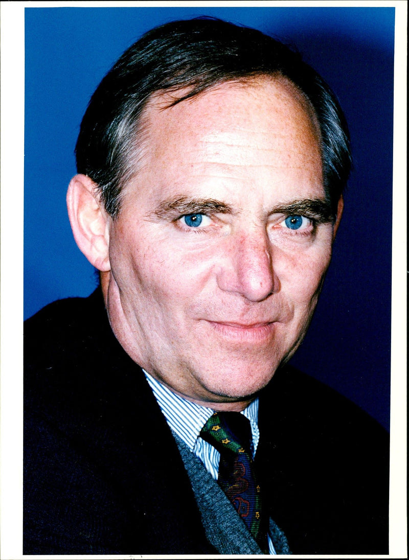 Dr.Wolfgang Schauble - Vintage Photograph
