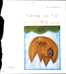 1989 SUNDAY TELEGRAPH TAI NICKOLLSS MACHINETIME HEAD DREAMTIME LANDSCAPE - Vintage Photograph