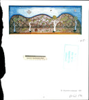 1989 SUNDAY TELEGRAPH TAI NICKOLLSS MACHINETIME HEAD DREAMTIME LANDSCAPE - Vintage Photograph