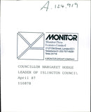 Margaret Hodge - Vintage Photograph