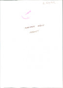 Margaret Hodge - Vintage Photograph