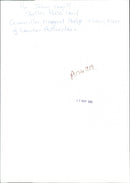 Margaret Hodge - Vintage Photograph